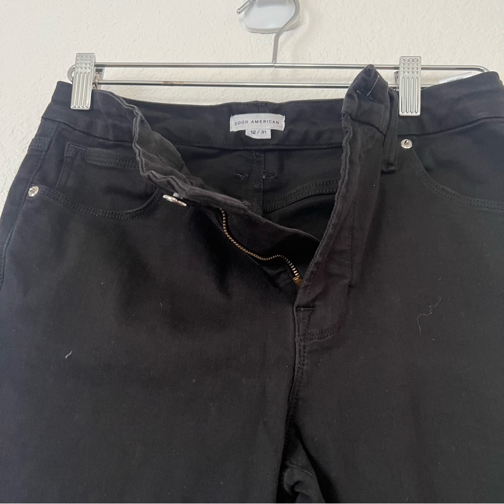 Good American Good legs High Rise Skinny Jeans 31 - Picture 5 of 10
